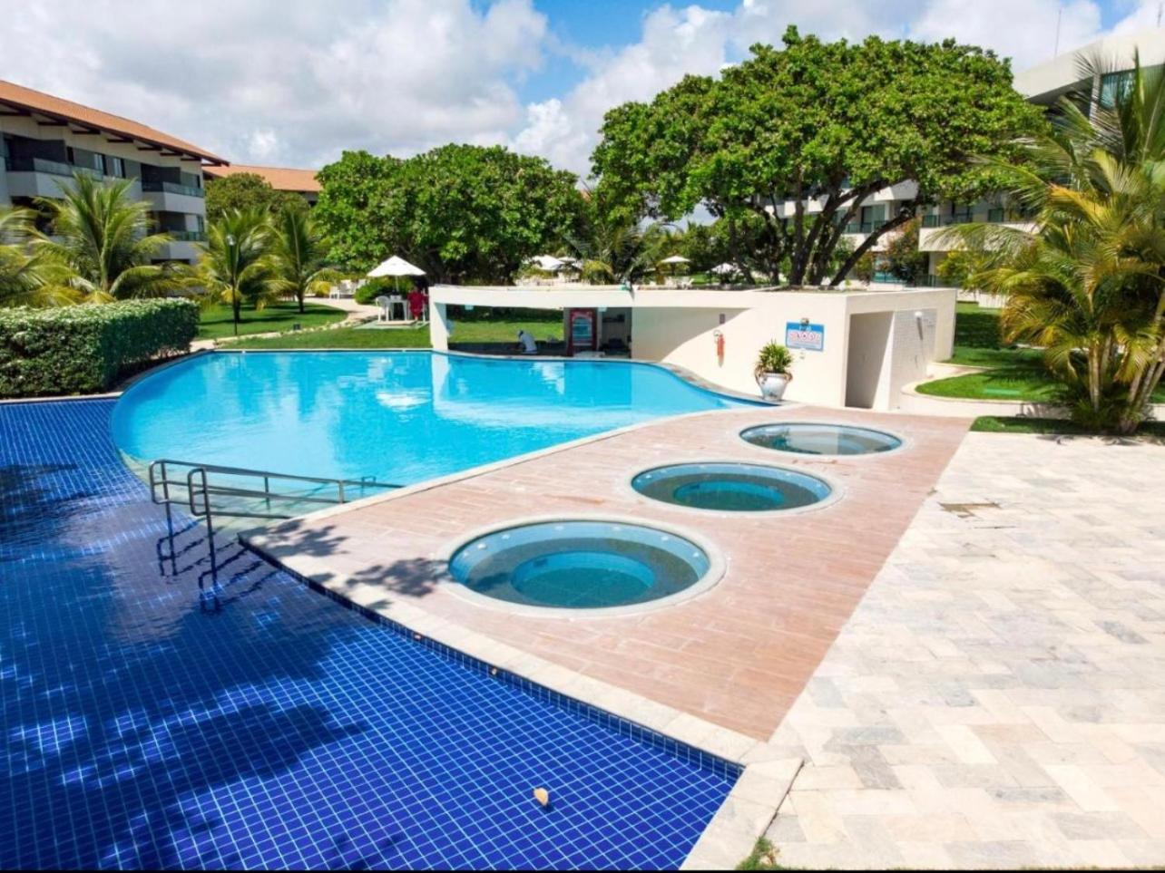 Flat Beira Mar - Carneiros Beach Resort Tamandaré Eksteriør bilde